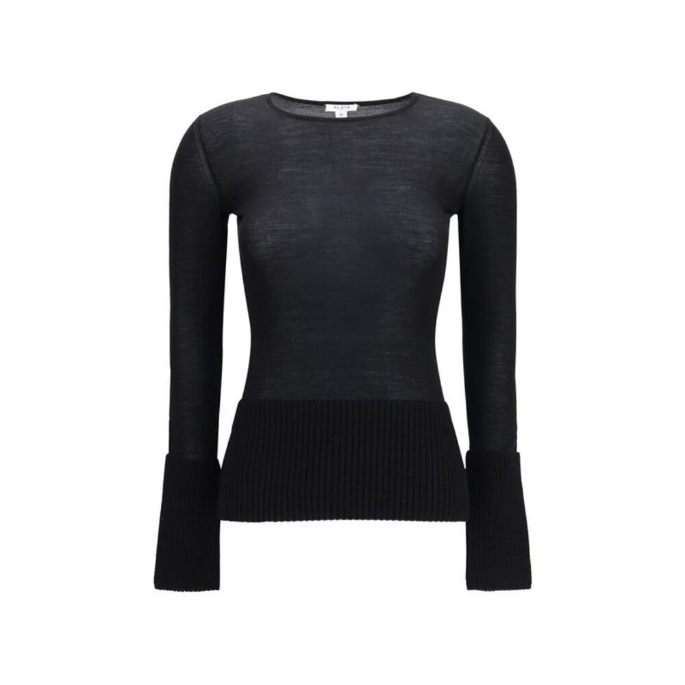 Alaïa Women Merino Wool Crewneck Top